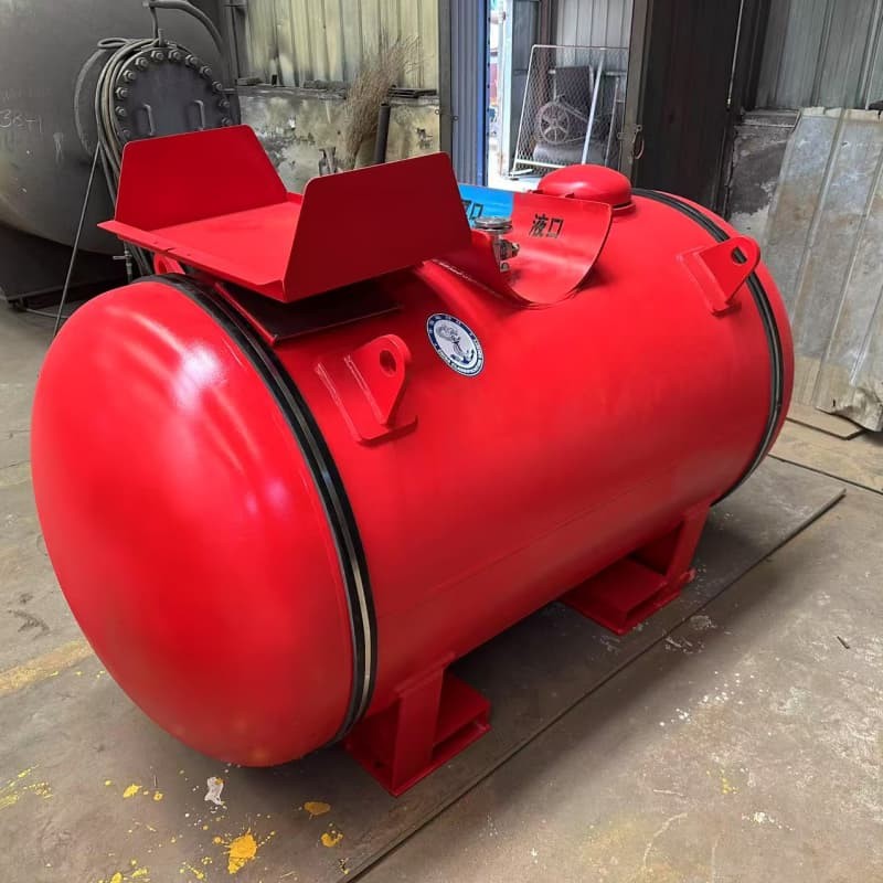 4324 Kg Volume Horizontal Water Pressure Tank Capacity At 20C 1880 L ...