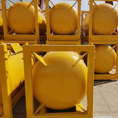 UN T21 Portable Chemical Storage Tank For Pyrophoric Liquids 7520L 6 Bar MAWP 18.2 Bar Tested