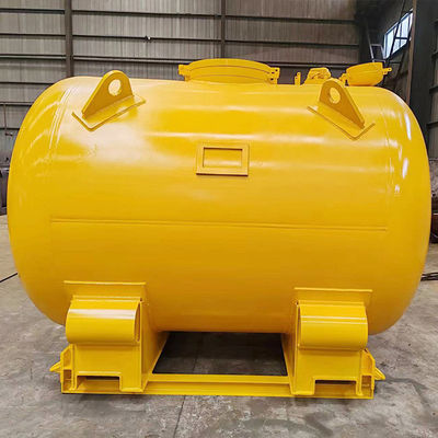 IMDG Certified UN T21 16MnDR Pressure Vessel Tanks 8050L For Water Reactive Organometallics